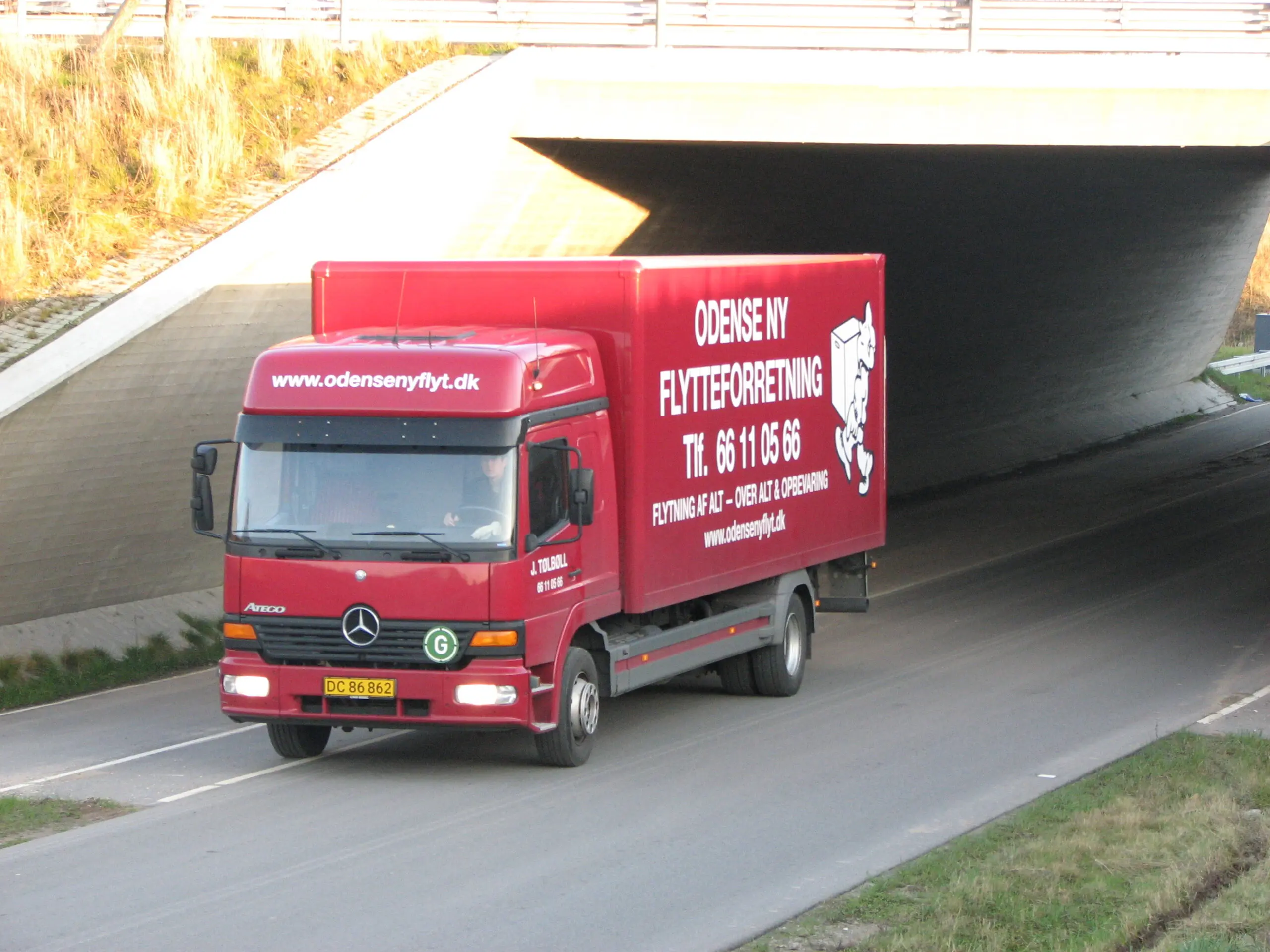 Flyttefirma Danmark flyttebil