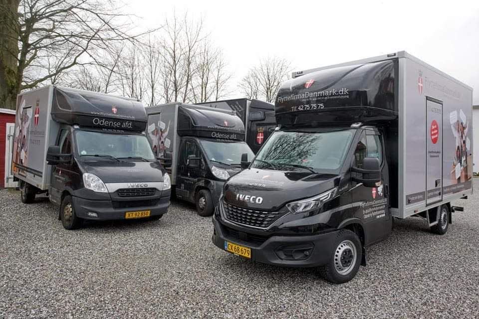Flyttefirma Danmark flyttebiler