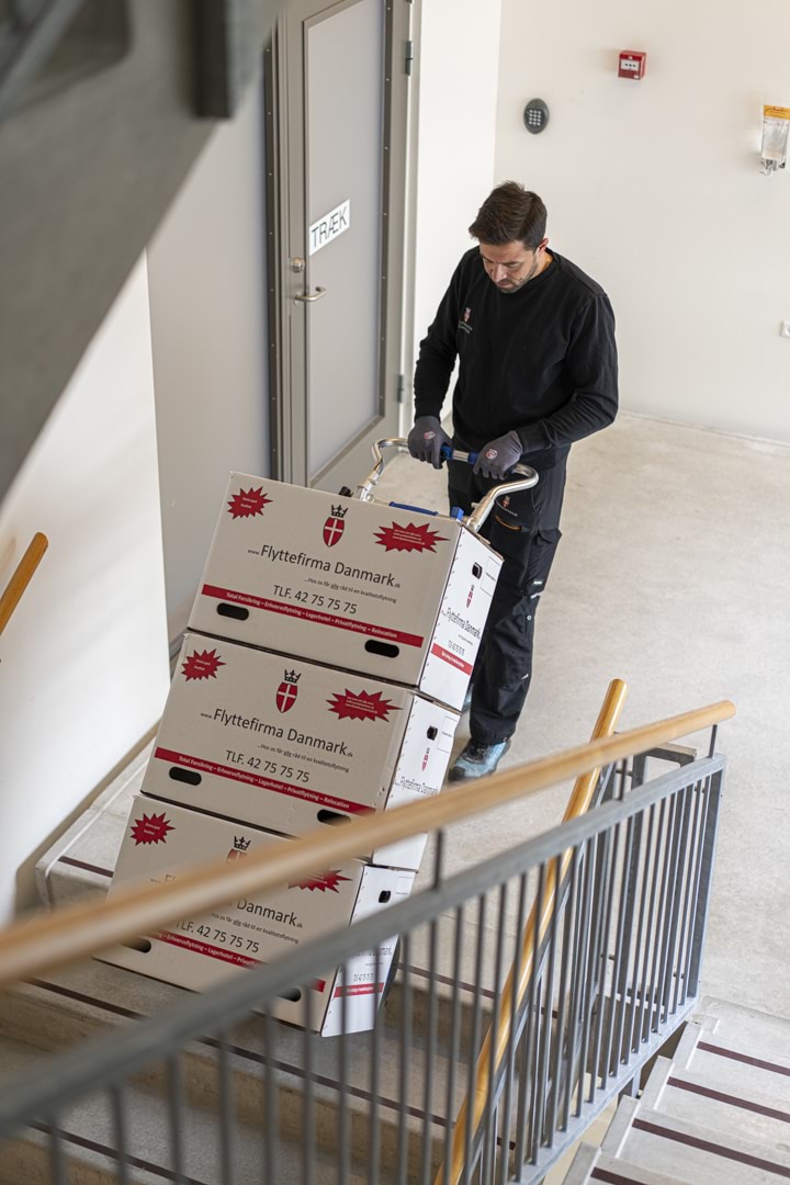 Flytning af Flyttefirma Danmark